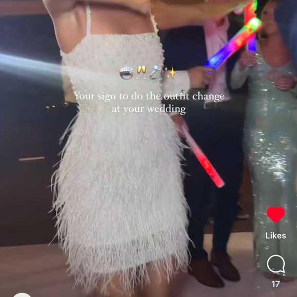 Nadine merabi carrie white mini dress - Picture 2 of 2